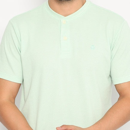 MATSUDA Henley T shirt Texture Popcorn Goto