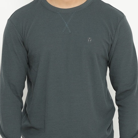 MATSUDA Kaos Polos Waffle Lengan Panjang Cotton Komoro