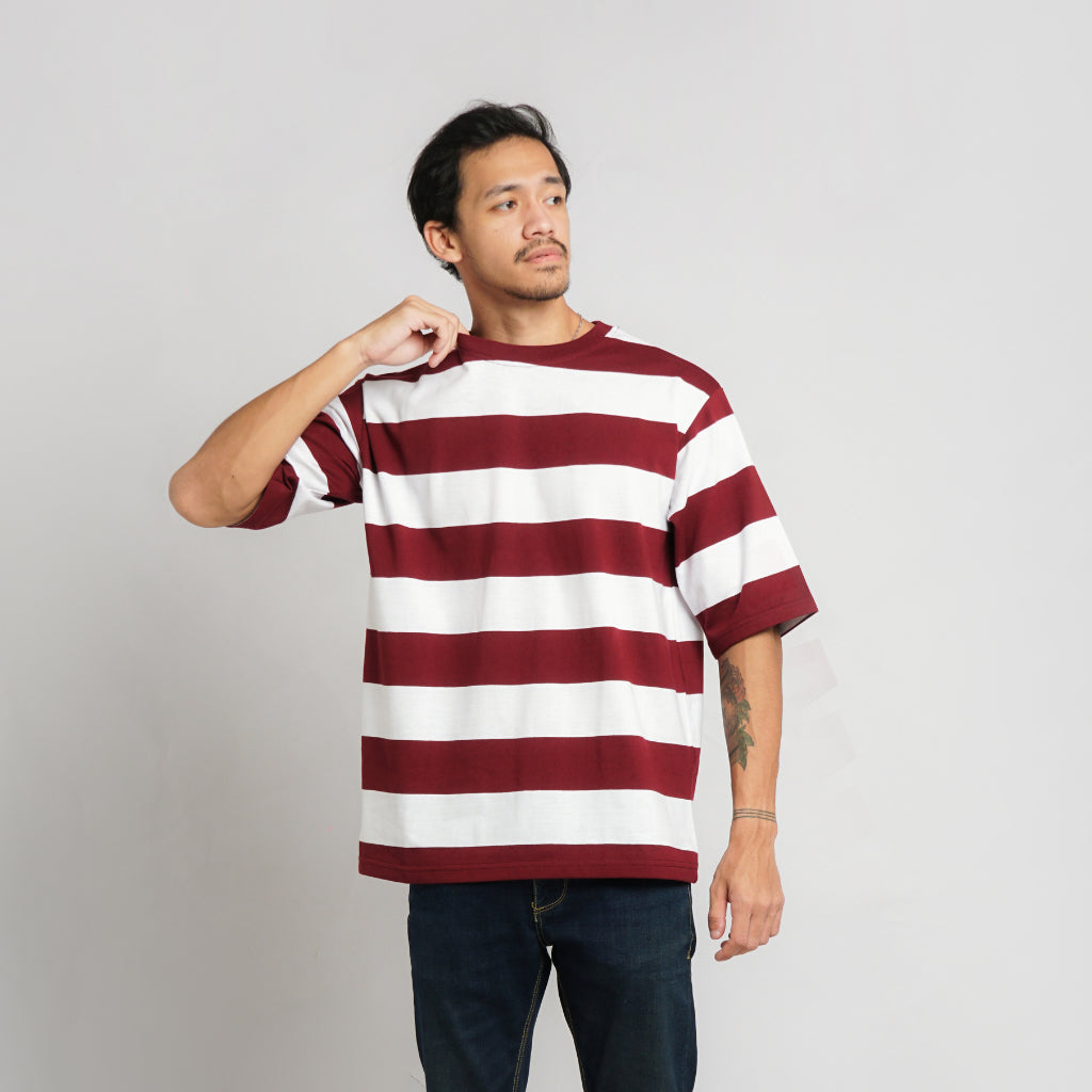 MATSUDA Kaos Oversize Stripe Maebashi