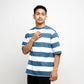 MATSUDA Kaos Oversize Stripe Maebashi