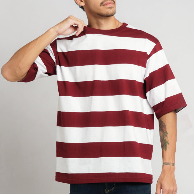 MATSUDA Kaos Oversize Stripe Maebashi