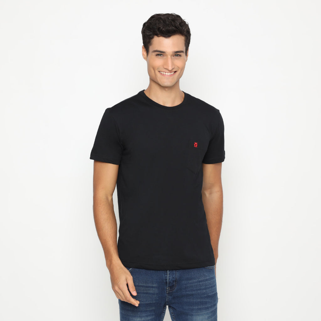 MATSUDA Kaos Polos Pocket T Shirt Cotton Nikko