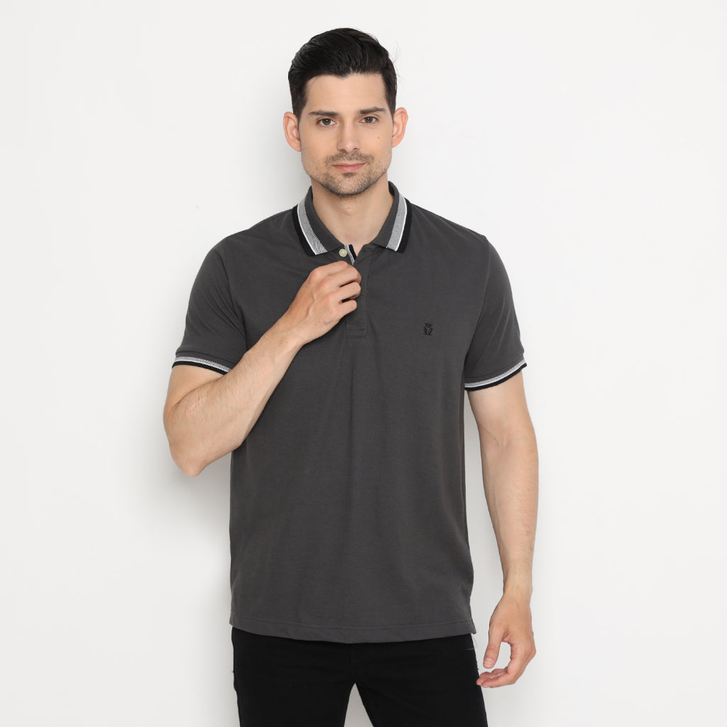 MATSUDA Kaos Kerah Pria Polo Shirt Abashiri