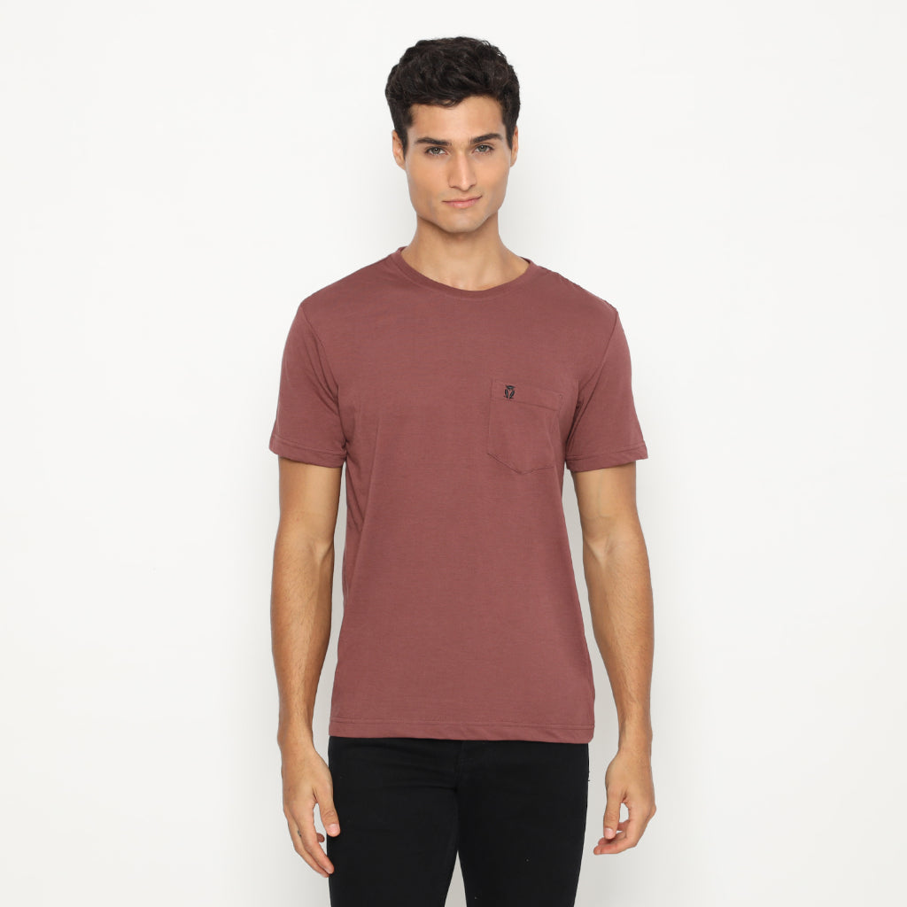 MATSUDA Kaos Polos Pocket T Shirt Cotton Nikko