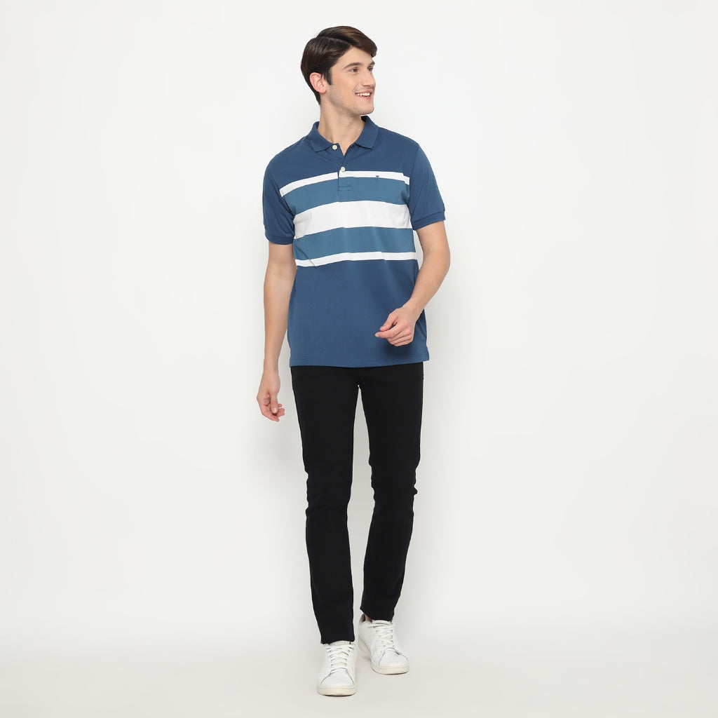 MATSUDA Kaos Polo Pria Katun Baju Cowok Kerah Kawaguchi