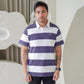 Matsuda Kaos Rugby Polo Shirt Pria Katun Lengan Pendek Noshiro