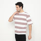 MATSUDA Kaos Oversize Stripe T shirt Nankoku