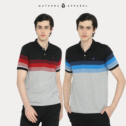 MATSUDA Kaos Polo Shirt Pria Kerah Tokyo