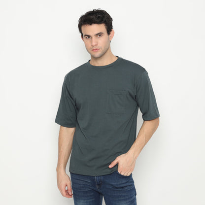 MATSUDA Kaos Oversize Polos Pocket Mito