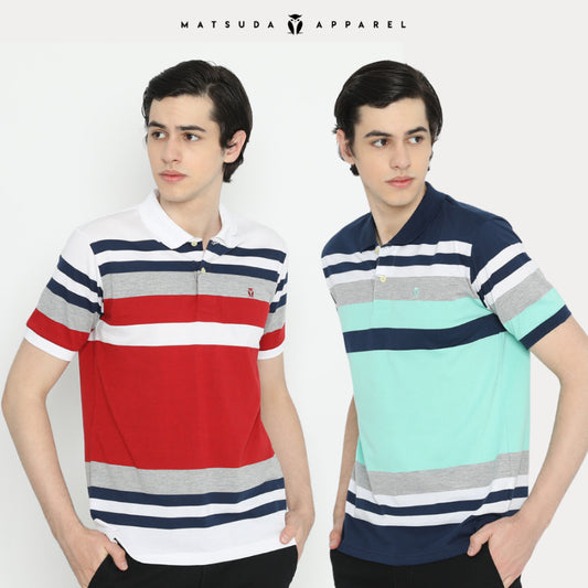 MATSUDA Kaos Polo Shirt Pria Kerah Niigata