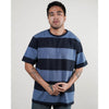 MATSUDA Kaos Oversize Stripe T shirt Katun Ogori