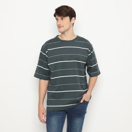 MATSUDA Kaos Oversize 20s Stripe Heavyweight Nerima