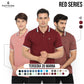 MATSUDA Kaos Polo Shirt Pria Kerah Aioi Seri Warna Merah