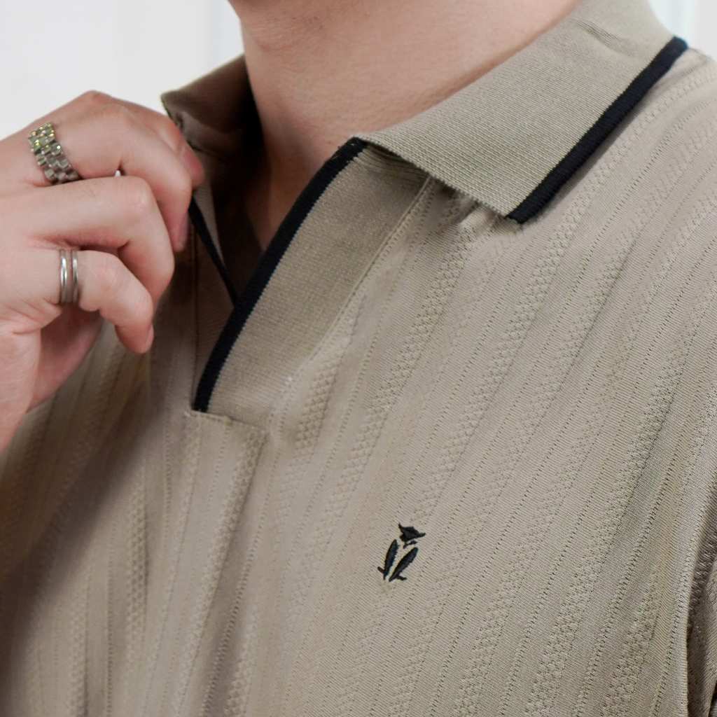 MATSUDA Kaos Polo Shirt Pria Kerah Takizawa