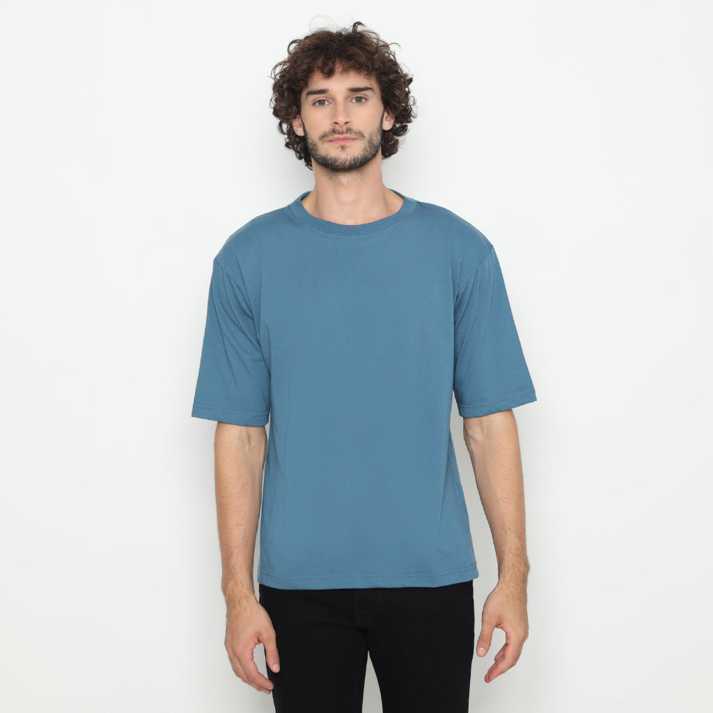 MATSUDA Kaos Katun Oversize Polos Namegata