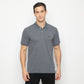 MATSUDA Kaos Polo Shirt Pria Kerah Kushima Seri Warna Biru