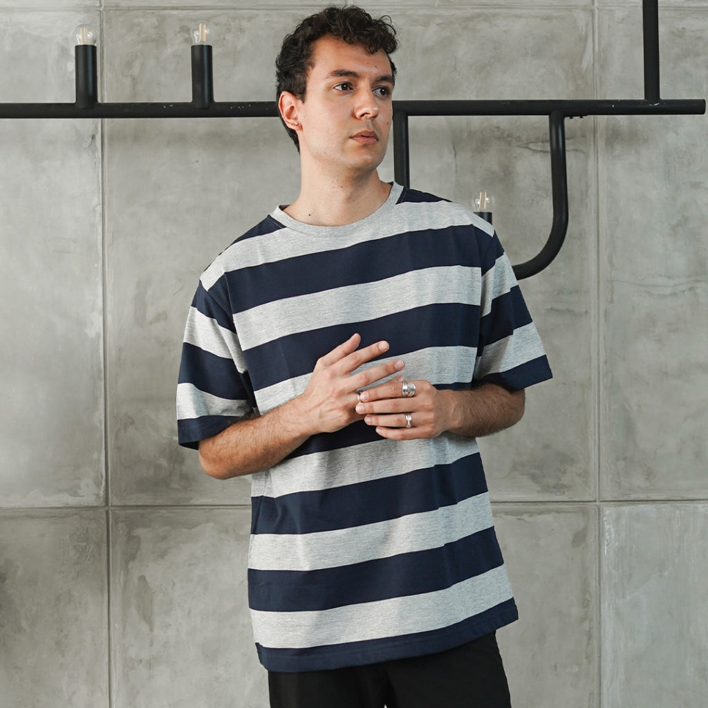 MATSUDA Kaos Oversize Stripe Maebashi