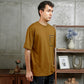 MATSUDA Kaos Polos Pocket T Shirt Cotton Obihiro Bistre