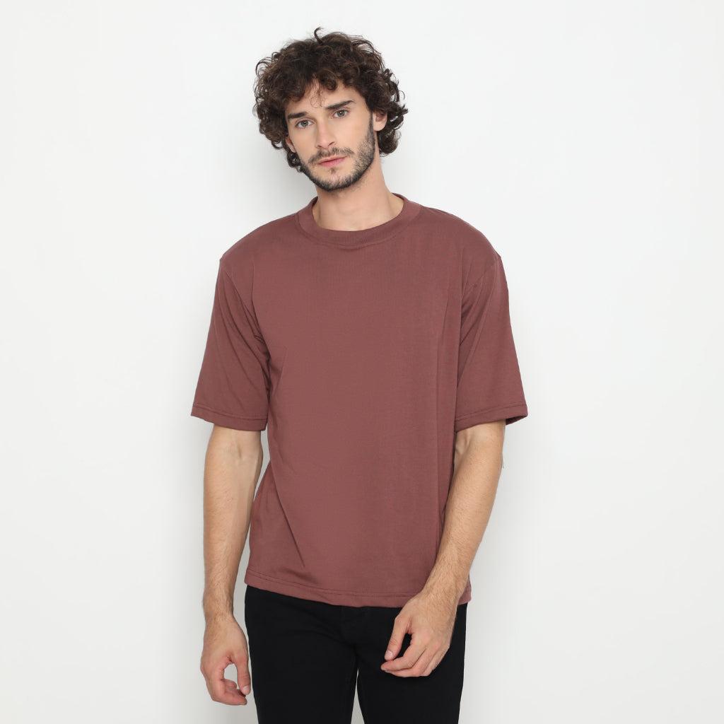 MATSUDA Kaos Katun Oversize Polos Namegata