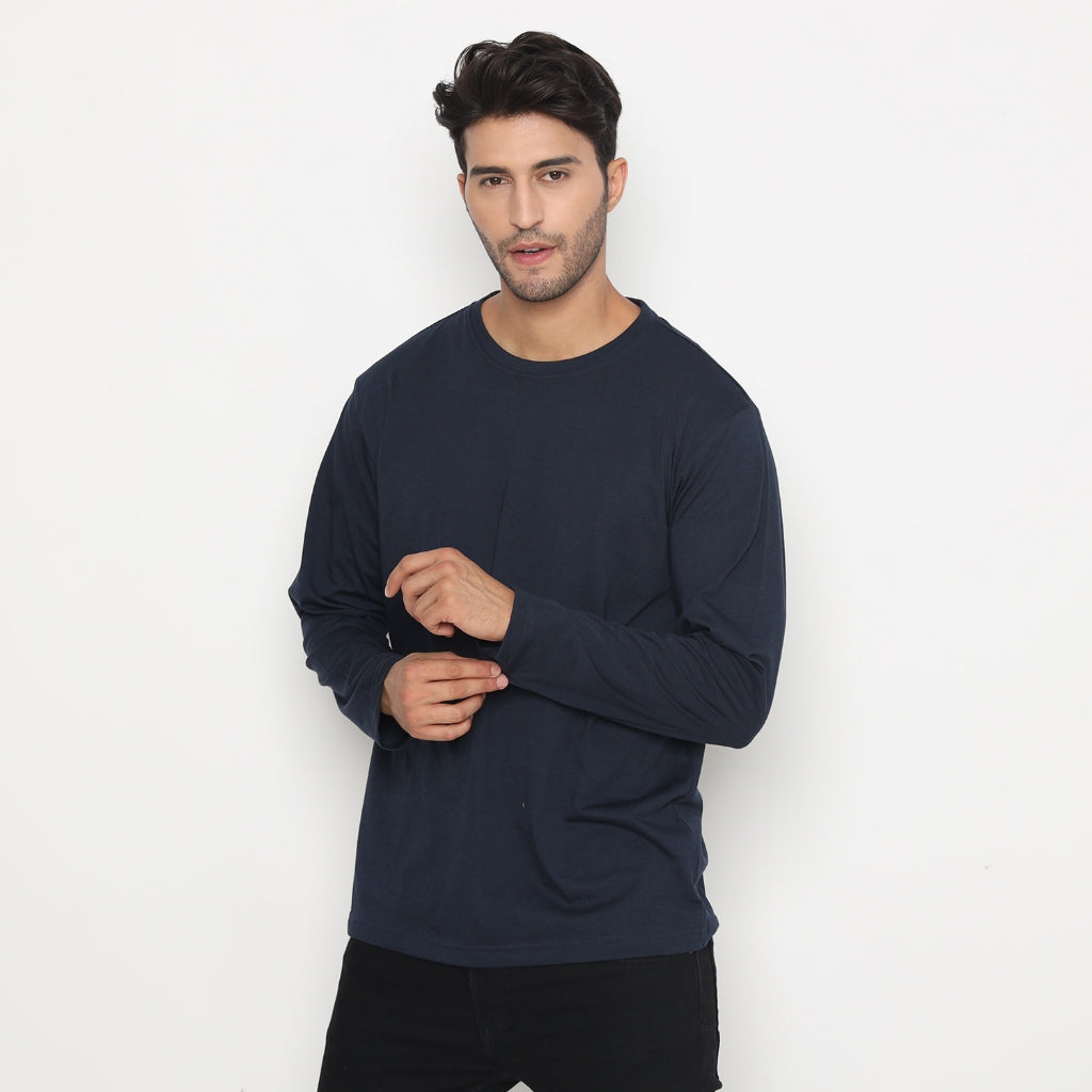 MATSUDA Kaos T Shirt Lengan Panjang Pria Katun Iwamizawa