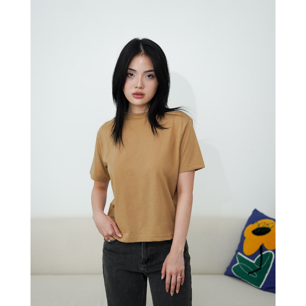 Matsuda Kaos Polos Wanita Cotton T Shirt  Elodie