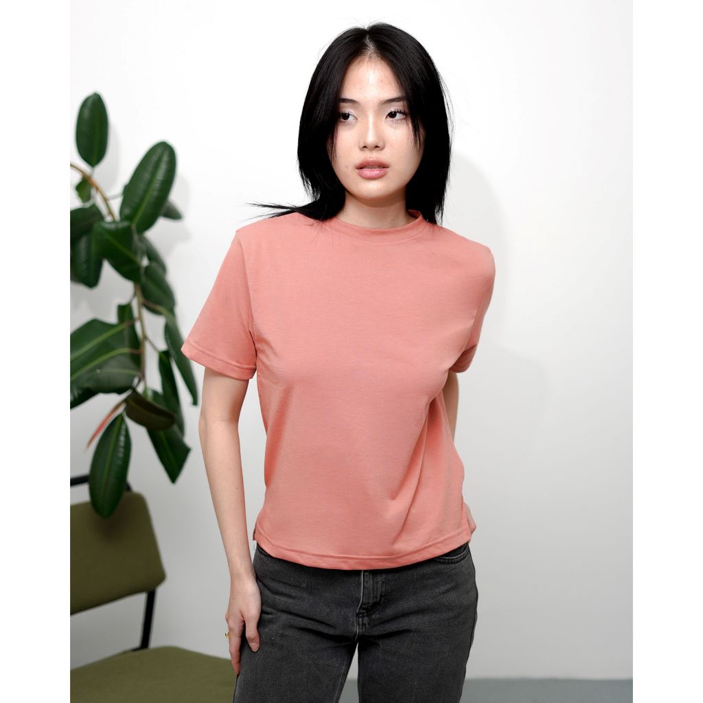 Matsuda Kaos Polos Wanita Cotton T Shirt  Elodie