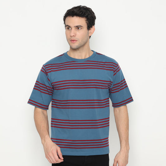 MATSUDA Kaos Oversize 20s Stripe T shirt Nankoku