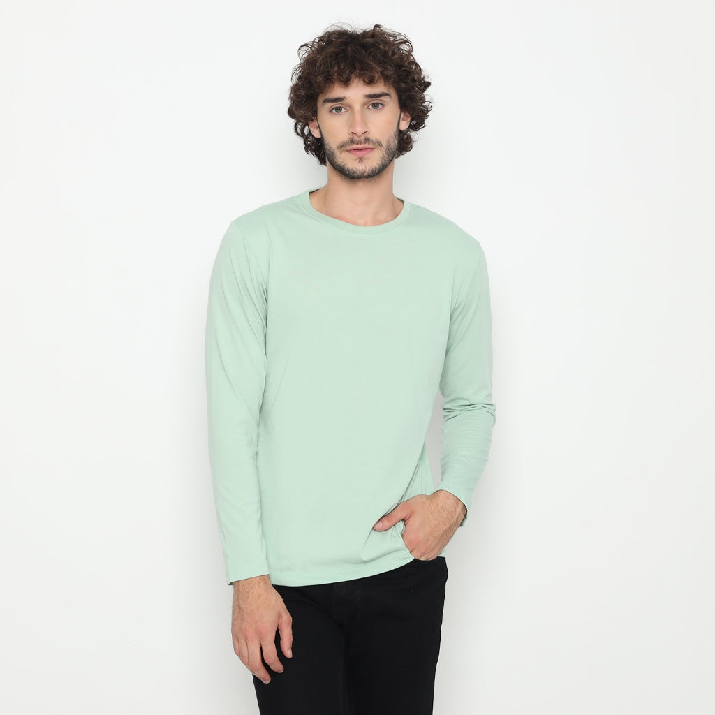 MATSUDA Kaos T Shirt Lengan Panjang Pria Katun Iwamizawa