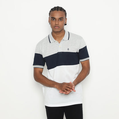 MATSUDA Kaos Polo Pria Katun Baju Cowok Kerah Kishiwada