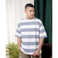 MATSUDA Kaos Oversize Stripe T shirt Nankoku
