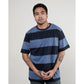 MATSUDA Kaos Oversize Stripe T shirt Katun Ogori