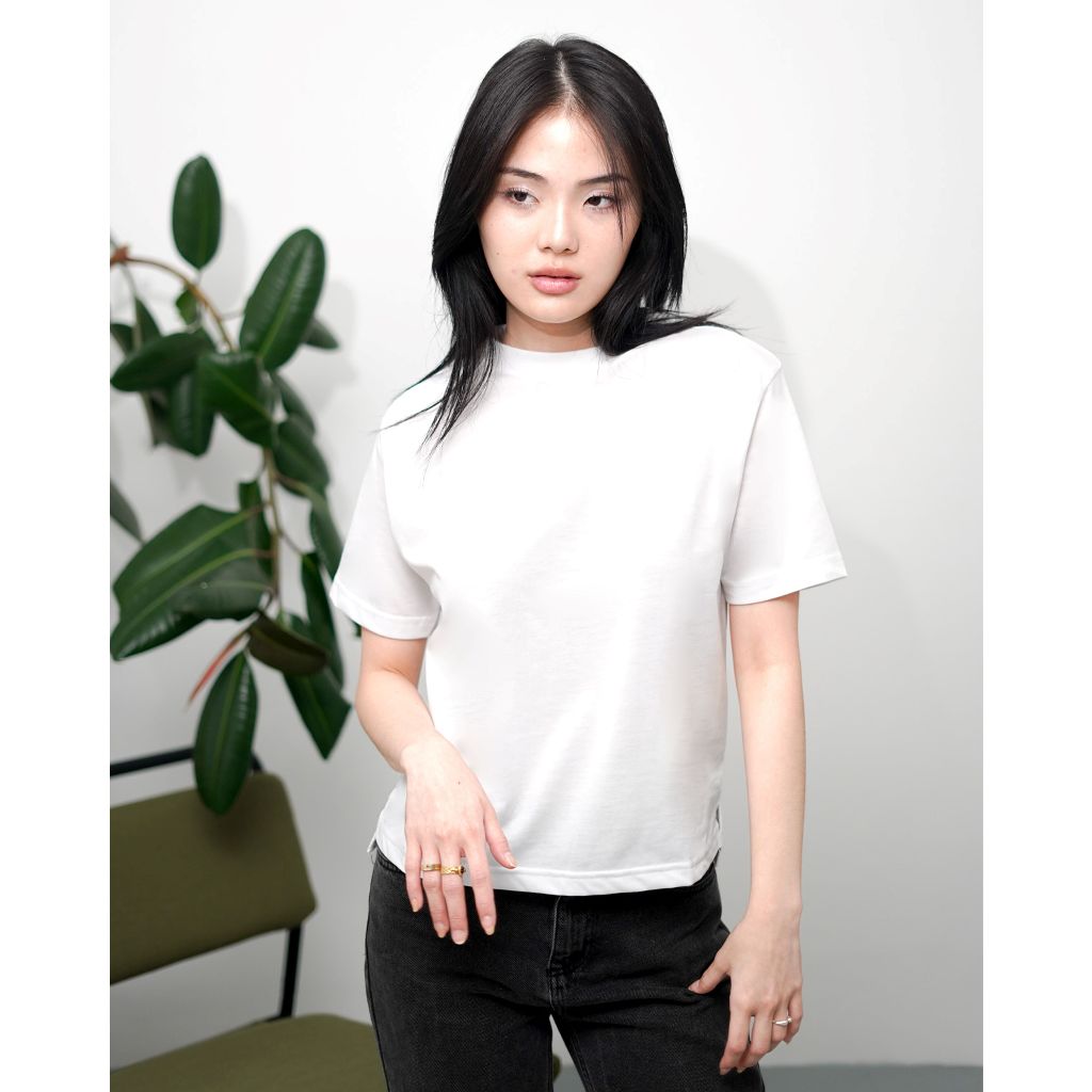 Matsuda Kaos Polos Wanita Cotton T Shirt  Elodie