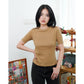Matsuda Kaos Rib Polos Wanita Cotton T Shirt Elliot