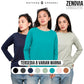 MATSUDA Kaos Wanita T Shirt Katun Zenovia