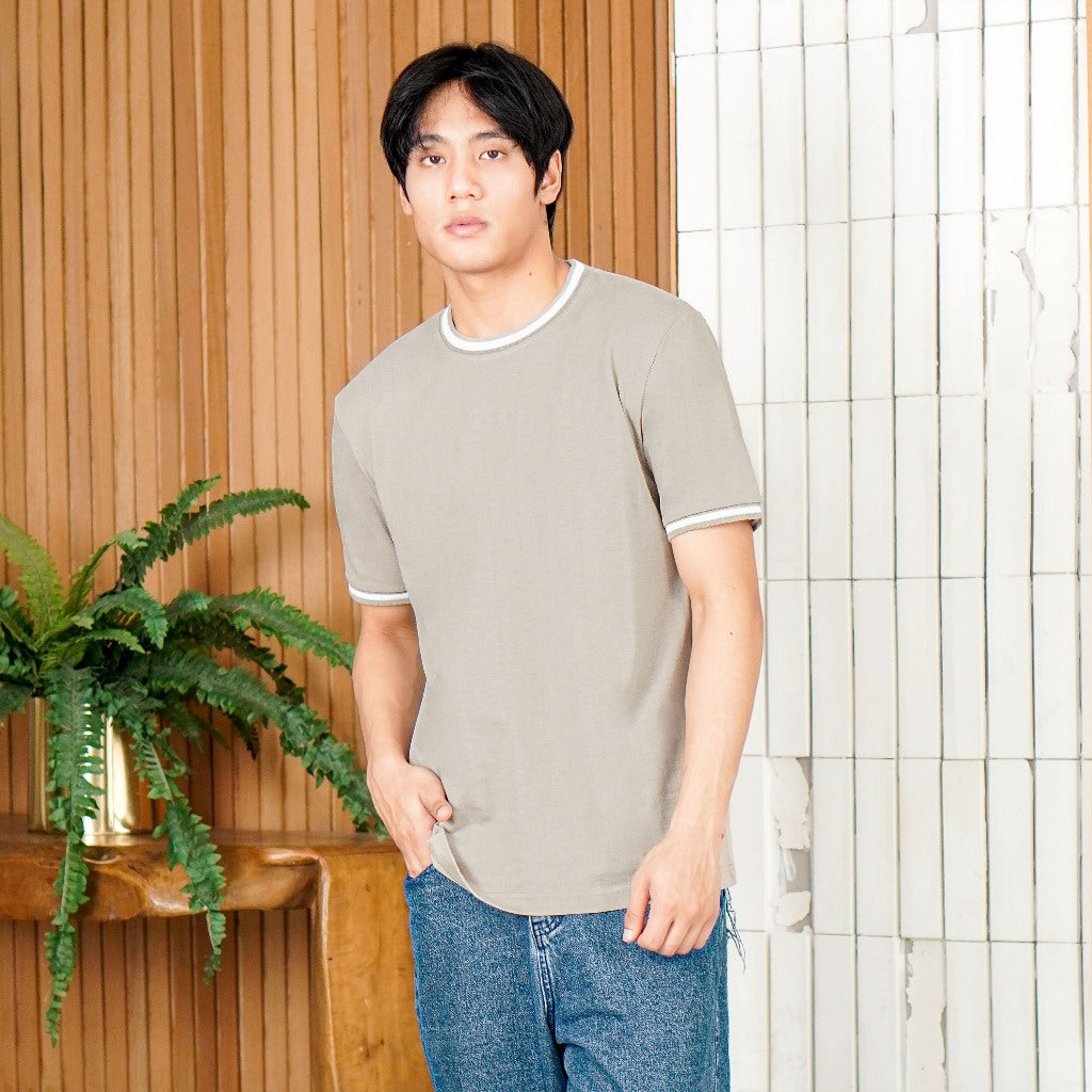 MATSUDA Kaos Polos Pria T shirt Relaxed Fit Oshu