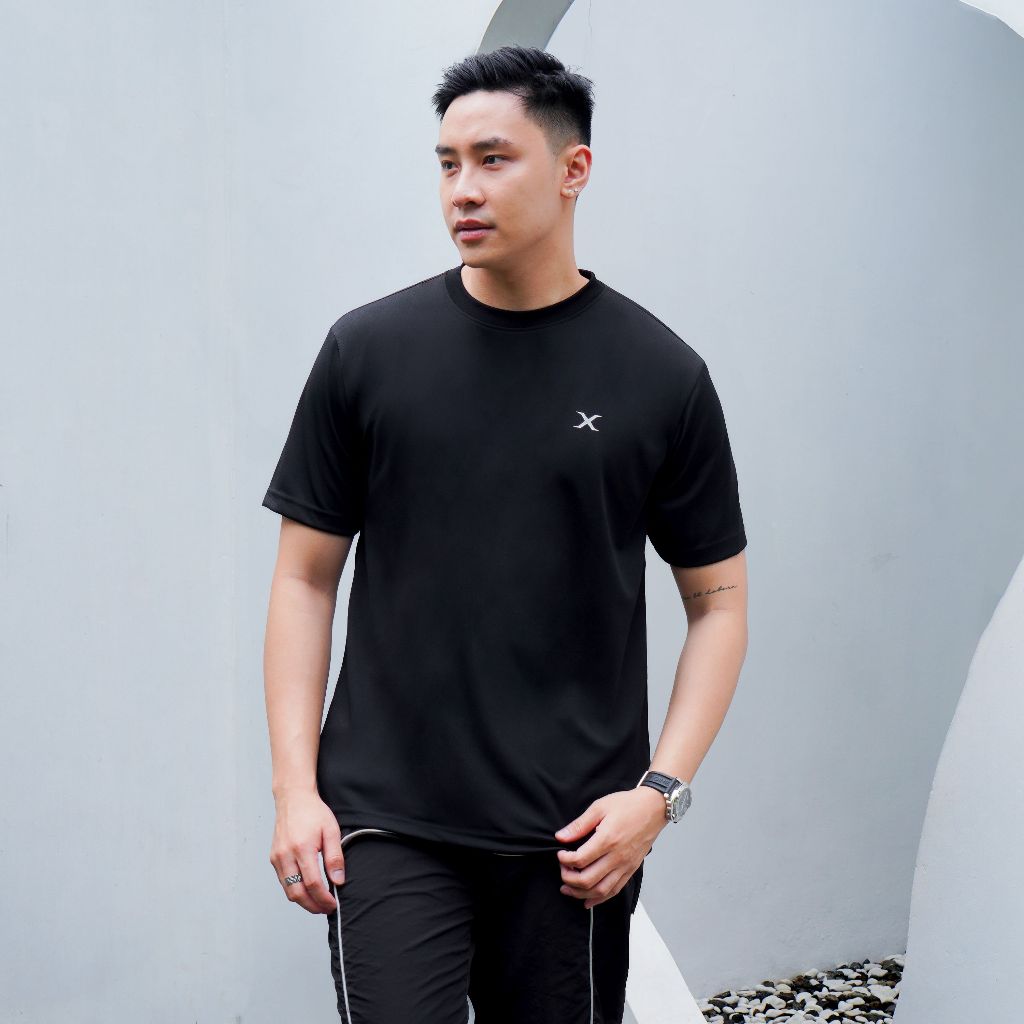 Matsuda Baju Kaos Olahraga Lari running gym Sportswear Dryfit pria Otaru