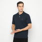 MATSUDA Kaos Polo Shirt Pria Kerah Kushima Seri Warna Biru