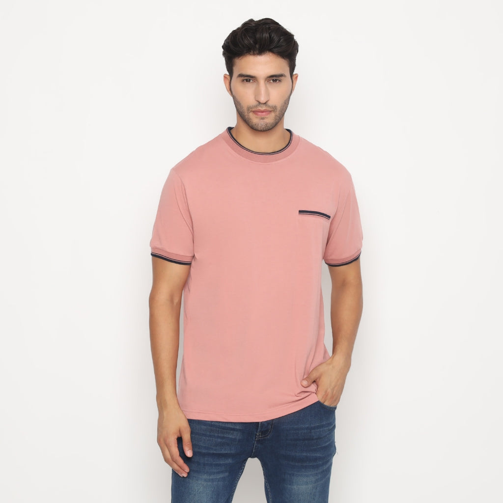 MATSUDA Kaos Pria T Shirt Edogawa Seri Warna Merah