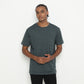 MATSUDA Kaos Polos Pocket T Shirt Cotton Chuo Seri Warna Hijau