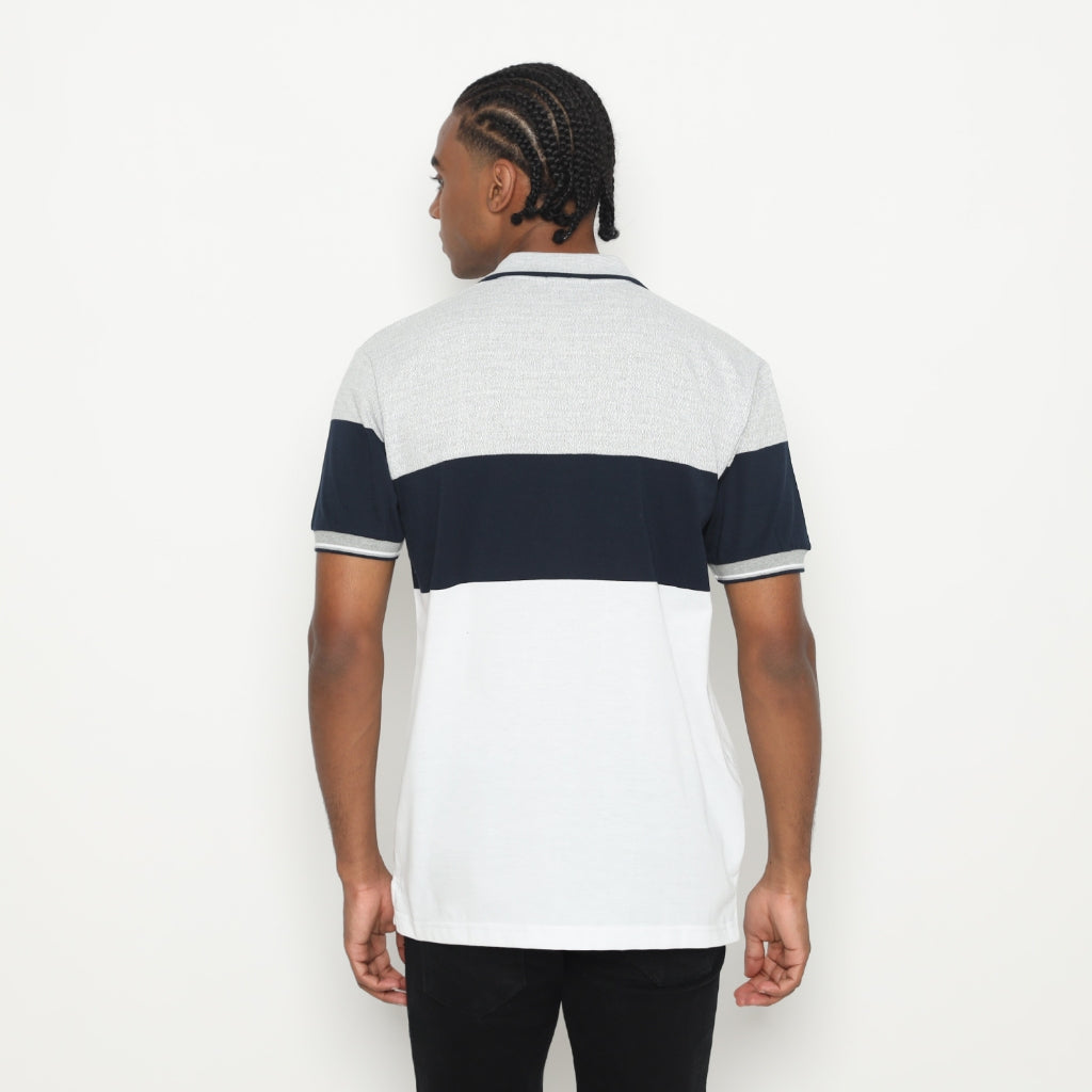 MATSUDA Kaos Polo Pria Katun Baju Cowok Kerah Kishiwada