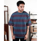 MATSUDA Kaos Oversize Stripe T shirt Nankoku
