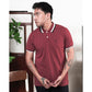 MATSUDA Kaos Polo Shirt Pria Kerah Aioi Seri Warna Merah