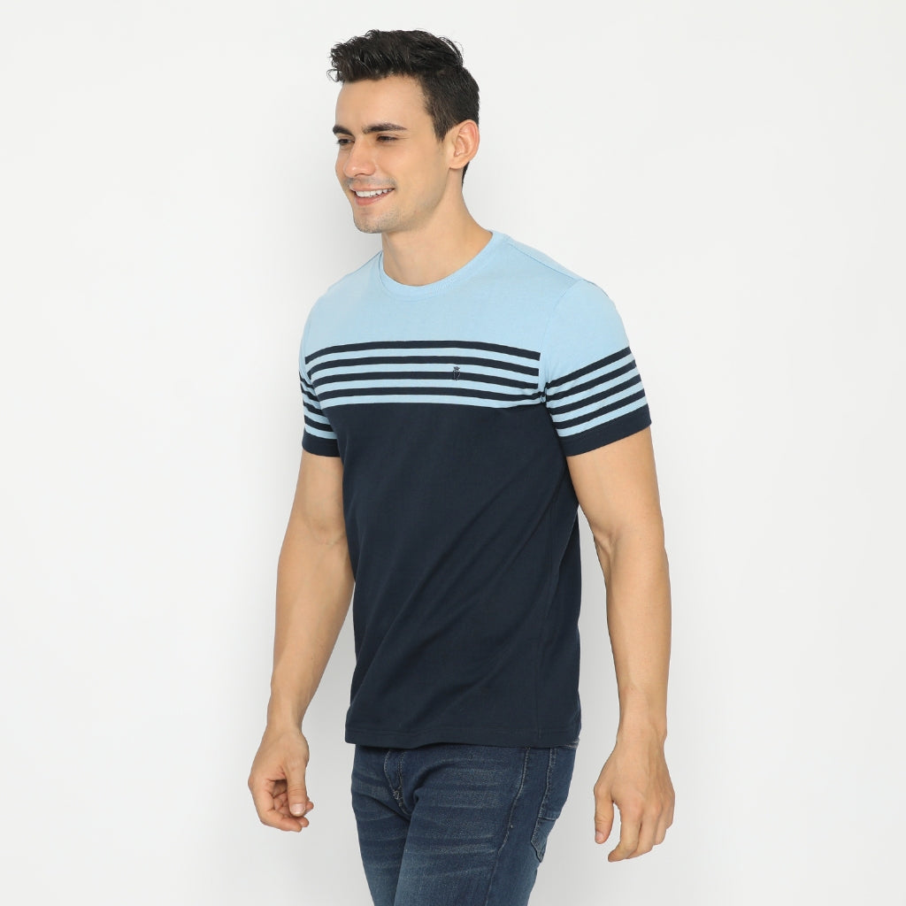 MATSUDA Kaos Pria Tshirt Kansai Navy Blue