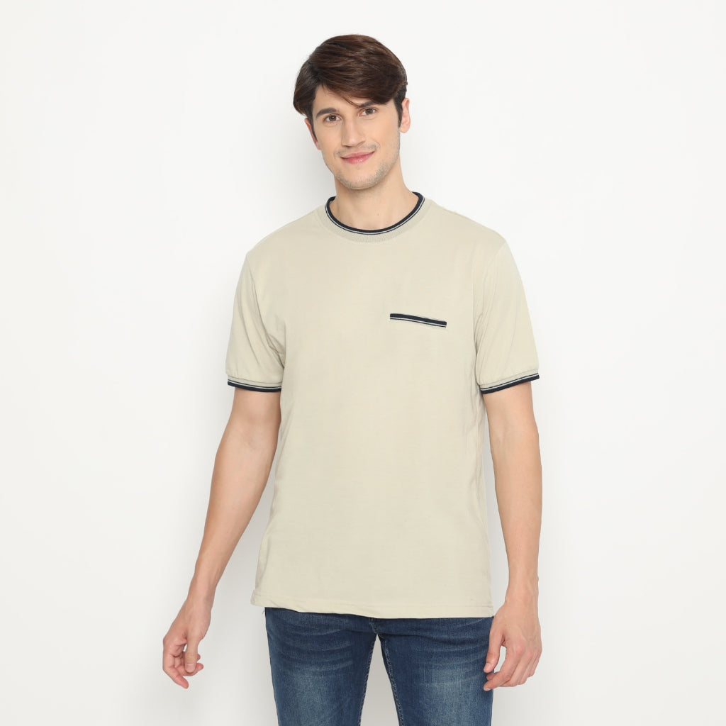 MATSUDA Kaos Pria T Shirt Edogawa Seri Warna Hijau