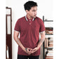 MATSUDA Kaos Polo Shirt Pria Kerah Aioi Seri Warna Merah