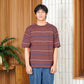 MATSUDA Kaos Oversize Stripe Nerima Wine