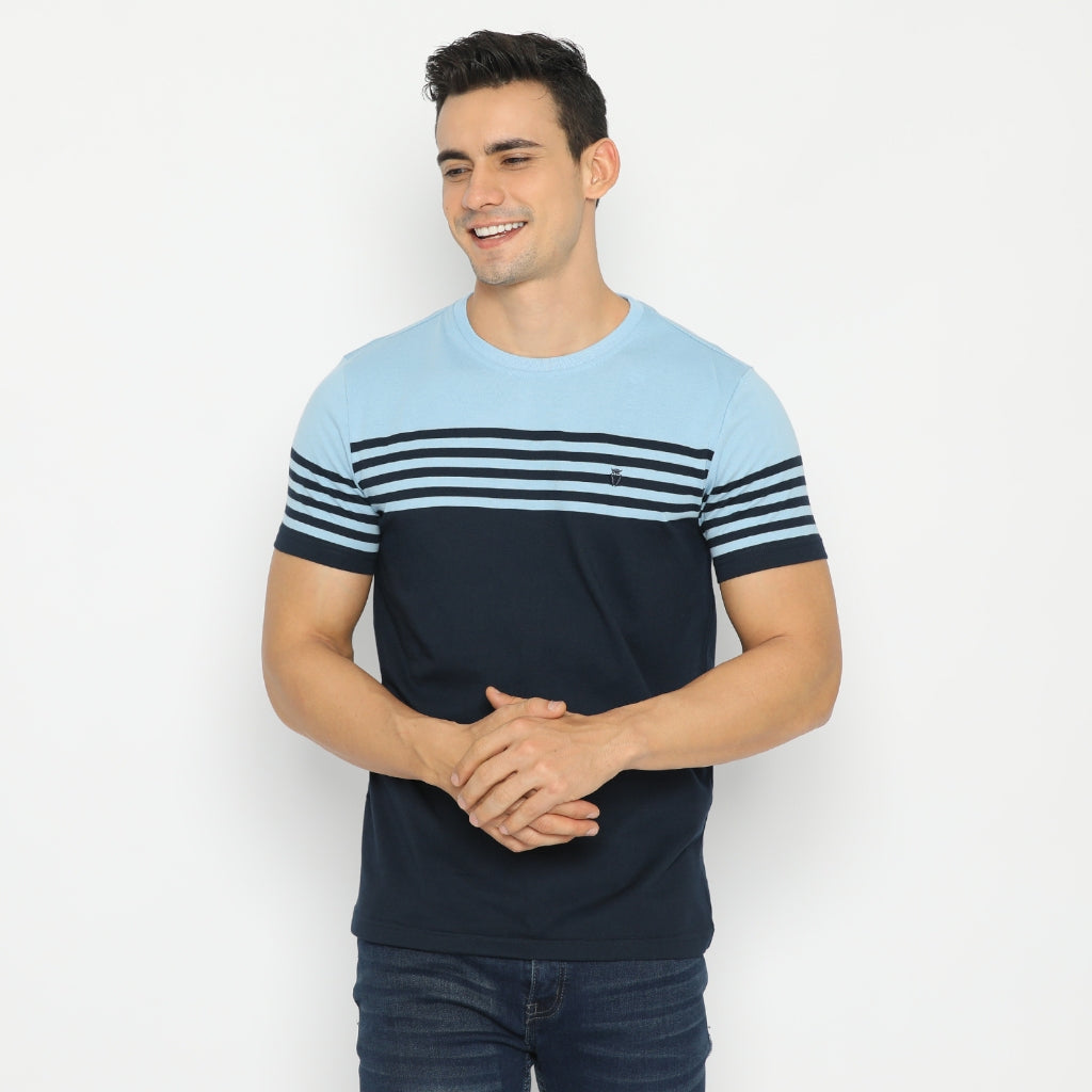 MATSUDA Kaos Pria Tshirt Kansai Navy Blue
