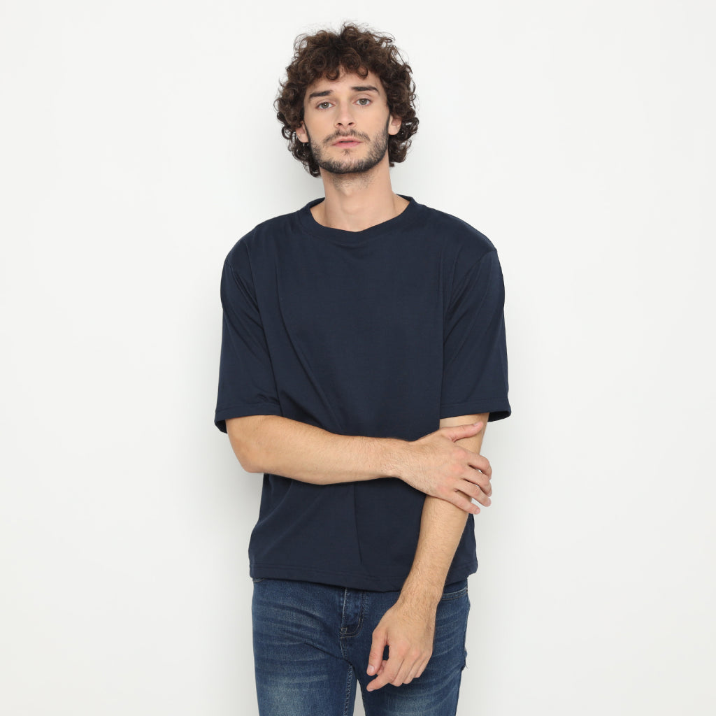 MATSUDA Kaos Katun Oversize Polos Namegata