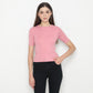 Matsuda Kaos Rib Polos Wanita Cotton T Shirt Elliot