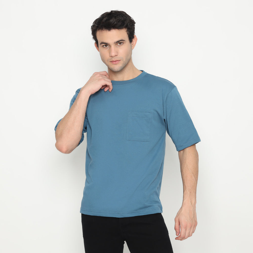 MATSUDA Kaos Oversize Polos Pocket Mito